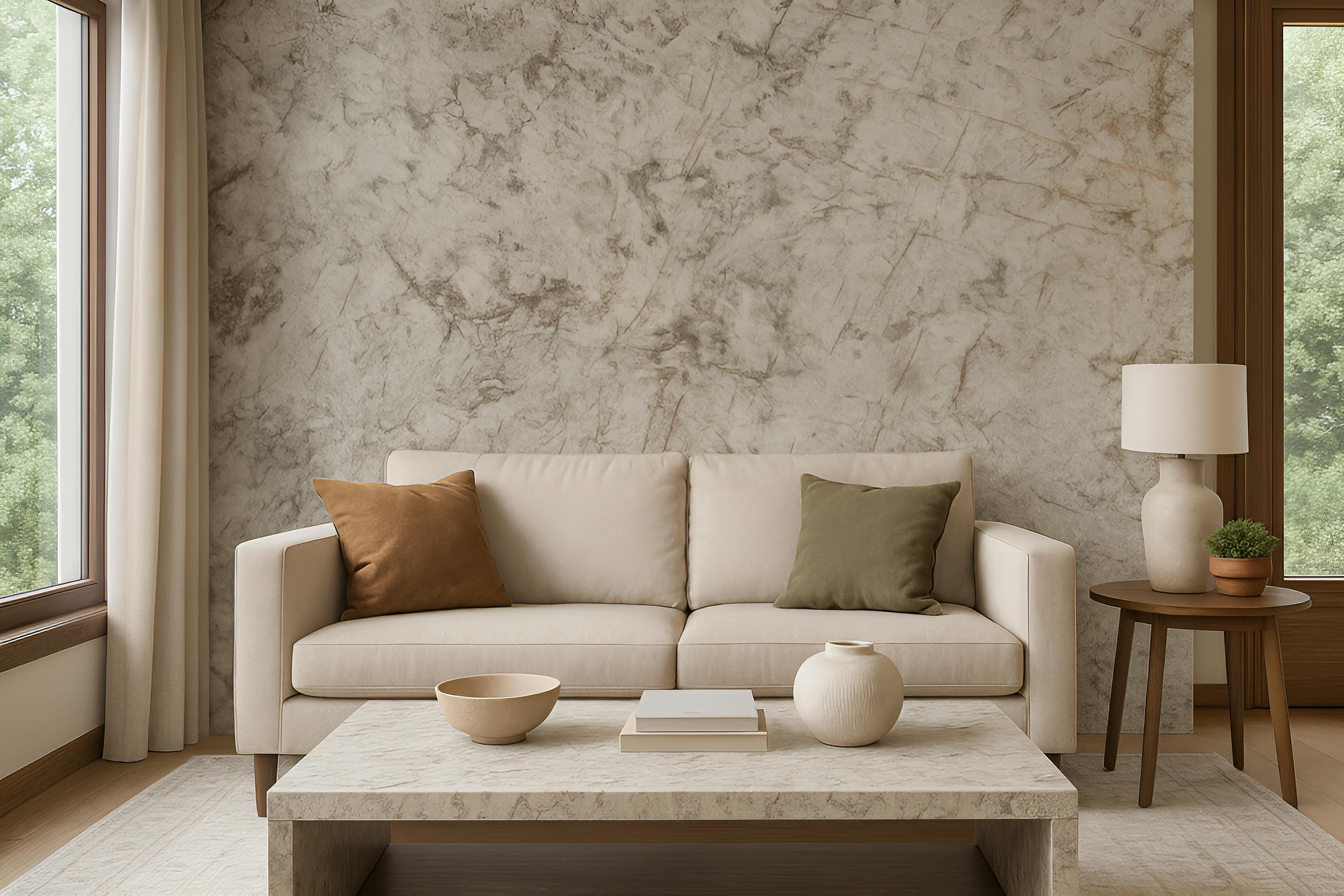 Ambiente com o material translúcido Crystal Yara